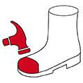 Anti-cut protection zone - Boots 4 | Bertolini Anti-cut protection zone - Boots 4 | Bertolini
