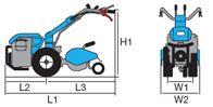 Dimensions (mm) | Bertolini Dimensions (mm) | Bertolini