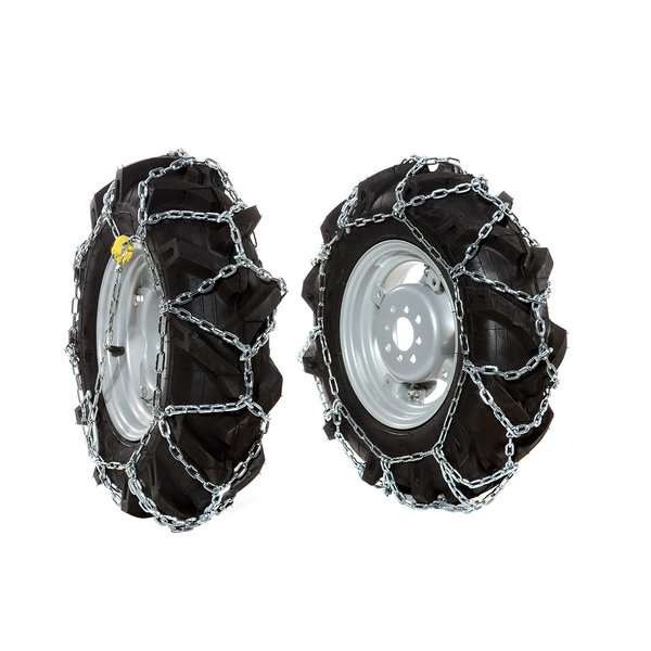 Pair of snow chains for 5.00x10" wheels